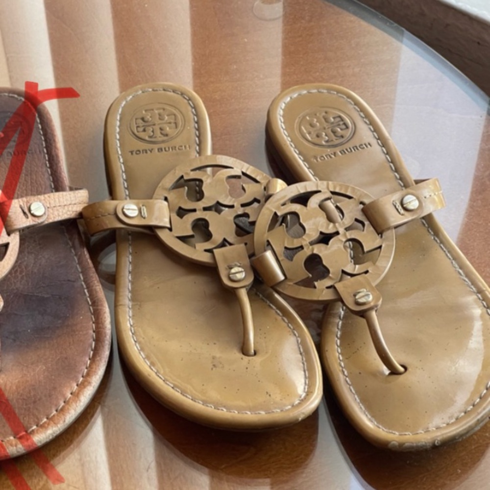 Tory Burch Tan Sandals -Size 5.5